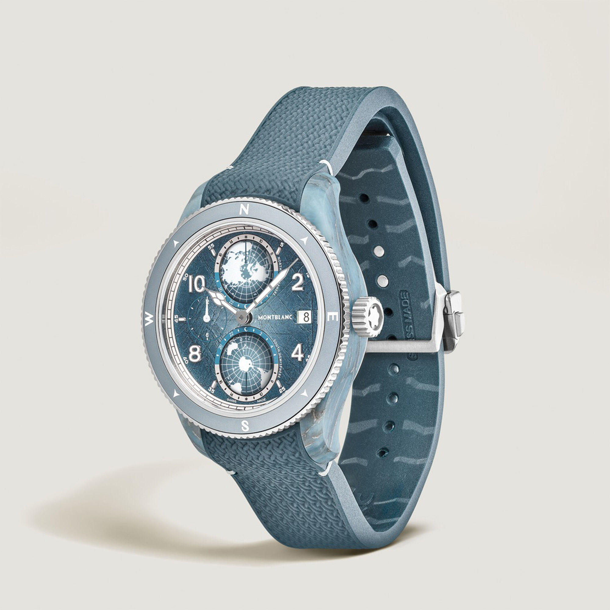 Montblanc 1858 Geosphere 0 Oxygen Mount Vinson Automatic 44 mm